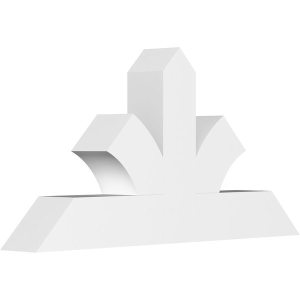 Richland Architectural Grade PVC Gable Bracket, 48